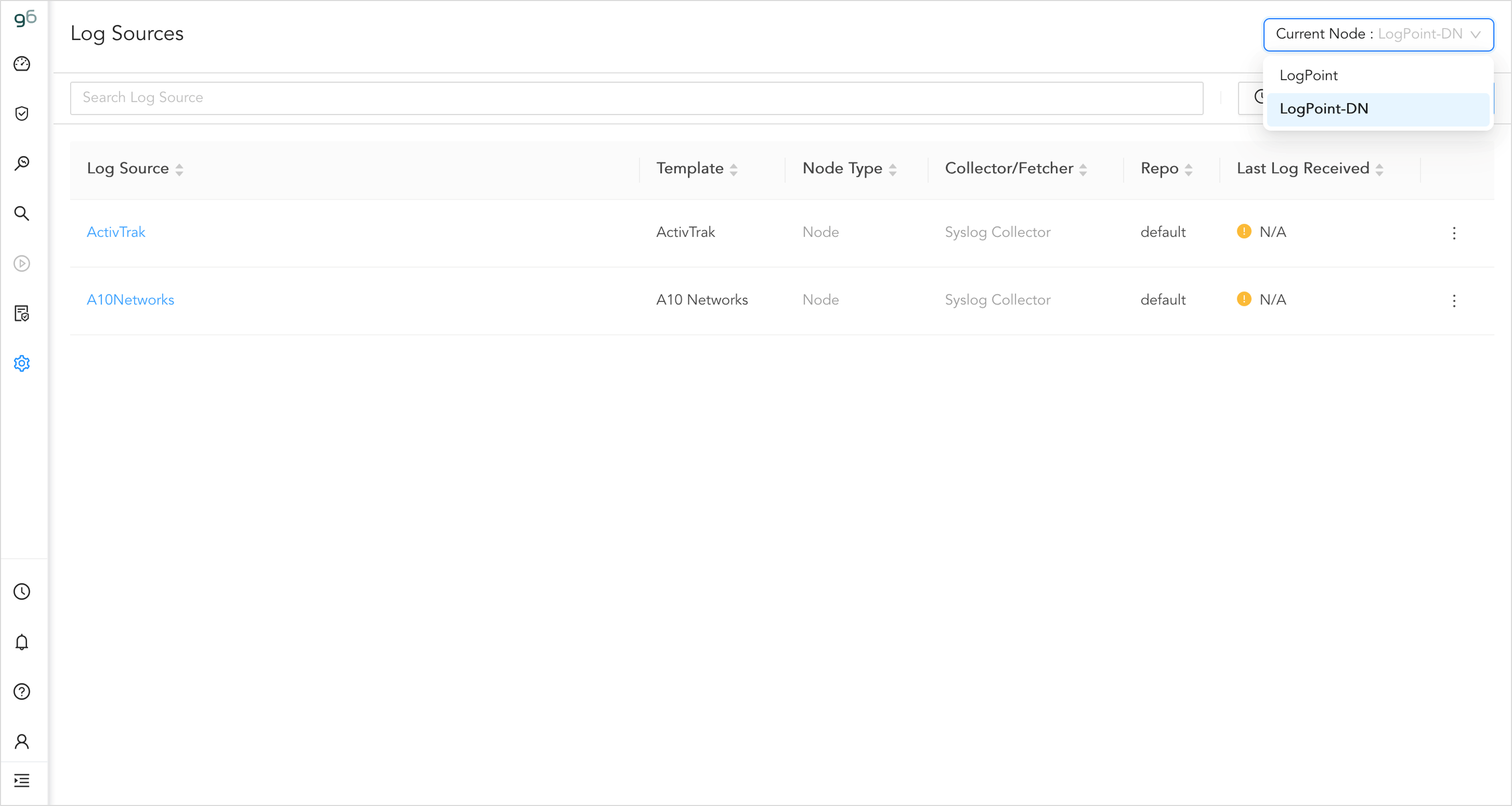 Distributed Log Source Onboarding